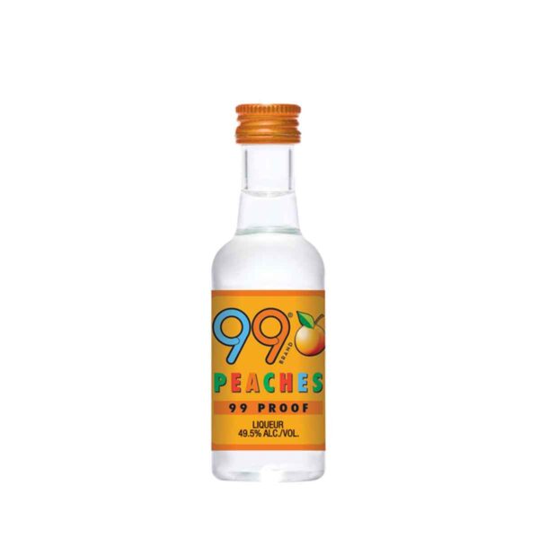 99 Peaches Liqueur 50ml 99 Peaches Liqueur 50ml - TAG Liquor Stores Canada | Beer, Wine, Spirits & Gift Baskets Canada-wide Delivery