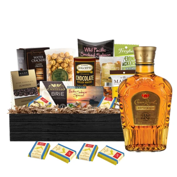 Crown Royal Special Reserve Whiskey 750ml Gift Basket Premium - TAG Liquor Stores Canada | Beer, Wine, Spirits & Gift Baskets Canada-wide Delivery