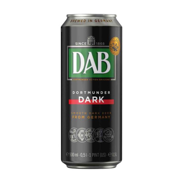 DAB Dark Lager 500ml Single Can - TAG Liquor Stores Canada | Beer, Wine, Spirits & Gift Baskets Canada-wide Delivery