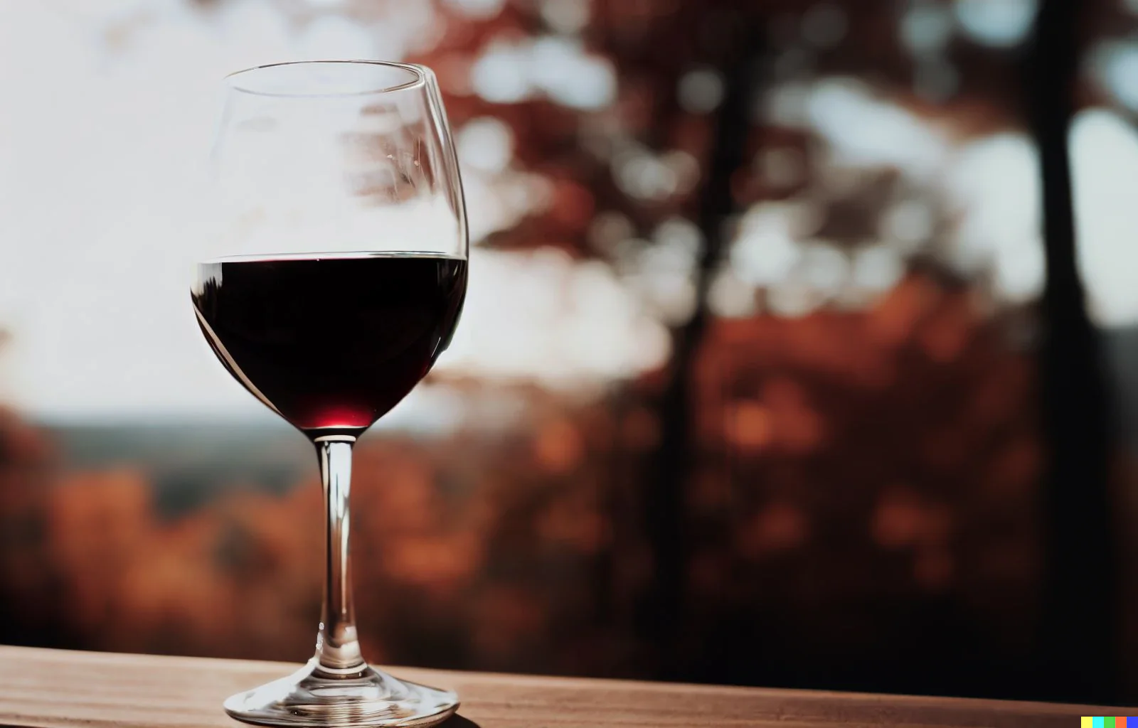 Red wine with a fall background. TAG Liquor Stores Canada | Beer, Wine, Spirits & Gift Baskets Canada-wide Delivery