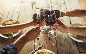 The Drunken Sommelier Mailbag: 3 Frequently Asked Wine Questions Answered 1 Toast with red wine glasses. TAG Liquor Stores Canada | Beer, Wine, Spirits & Gift Baskets Canada-wide Delivery