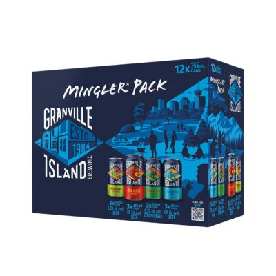 Granville Island Brewing Mingler 12 Pack Cans Knob Creek Kentucky Straight Bourbon Whiskey 750ml - TAG Liquor Stores Canada | Beer, Wine, Spirits & Gift Baskets Canada-wide Delivery