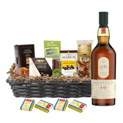 Lagavulin 16 Year Old Scotch Whisky 750ml Gift Basket Premium - TAG Liquor Stores Canada | Beer, Wine, Spirits & Gift Baskets Canada-wide Delivery