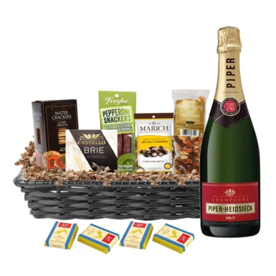 Piper-Heidsieck Brut Champagne 750ml Gift Basket Premium - TAG Liquor Stores Canada | Beer, Wine, Spirits & Gift Baskets Canada-wide Delivery