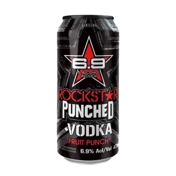 Rockstar-Punched-Vodka-Fruit-Punch-473ml Rockstar Vodka Fruit Punch 473ml Single Can - TAG Liquor Stores Canada | Beer, Wine, Spirits & Gift Baskets Canada-wide Delivery