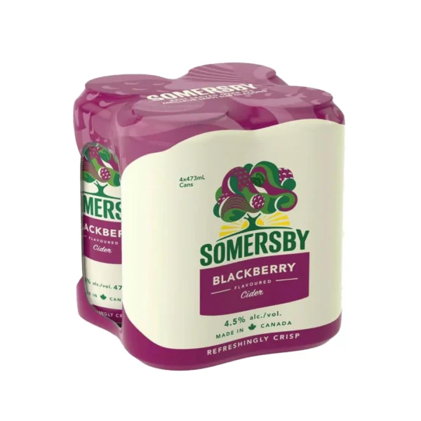 Somersby Blackberry Cider 4 Pack Cans Somersby Blackberry Cider 4 Pack Cans - TAG Liquor Stores Canada | Beer, Wine, Spirits & Gift Baskets Canada-wide Delivery