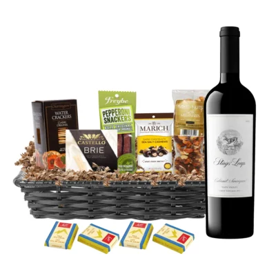 Stags' Leap Cabernet Sauvignon 750ml Gift Basket Premium - TAG Liquor Stores Canada | Beer, Wine, Spirits & Gift Baskets Canada-wide Delivery