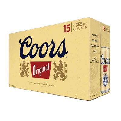 Coors Original 15 Pack Cans Coors Original 15 Pack Cans