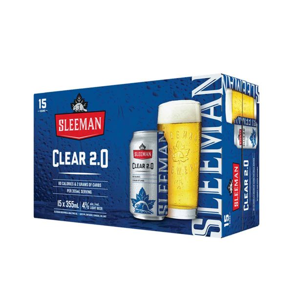 Sleeman Clear 2.0 15 Pack Cans