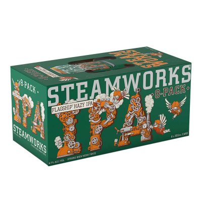 Steamworks Brewing Flagship IPA 8 Pack Cans