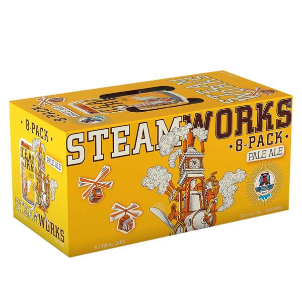 Steamworks Brewing Pale Ale 8 Pack Cans Steamworks Brewing Pale Ale 8 Pack Cans